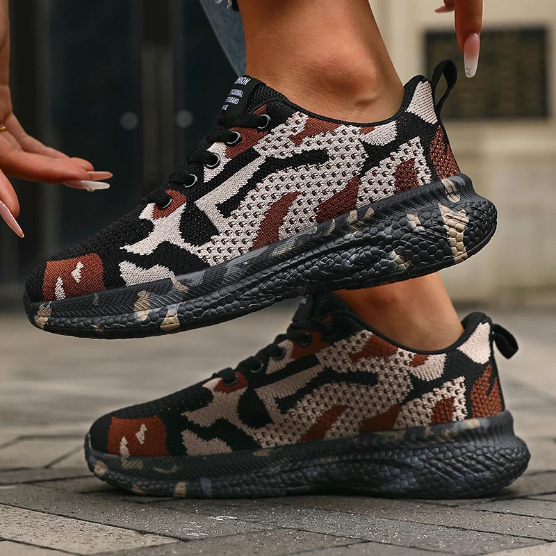 Kaia Trail Camo Sneakers