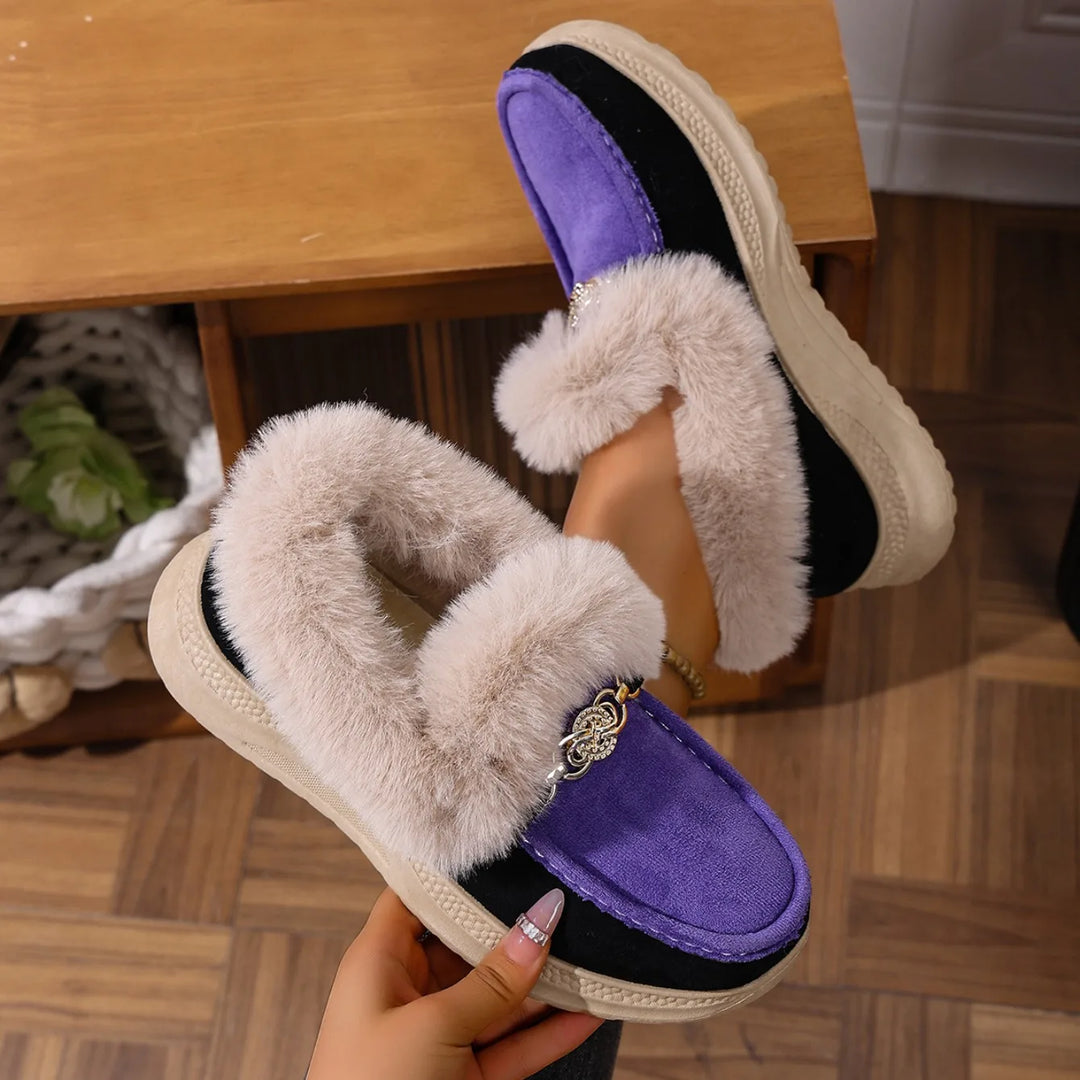 Valeria Lodge Fur Loafers