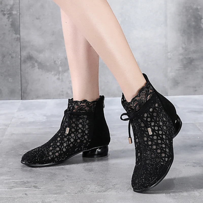 Valencia Lace Boots