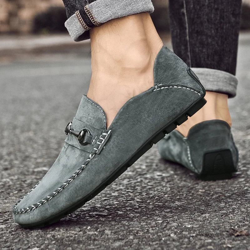 Ricci Penny Suede Loafer