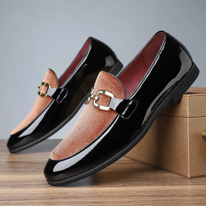 Corvani Velvet Lounge Loafers