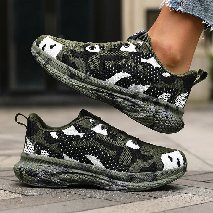 Kaia Trail Camo Sneakers