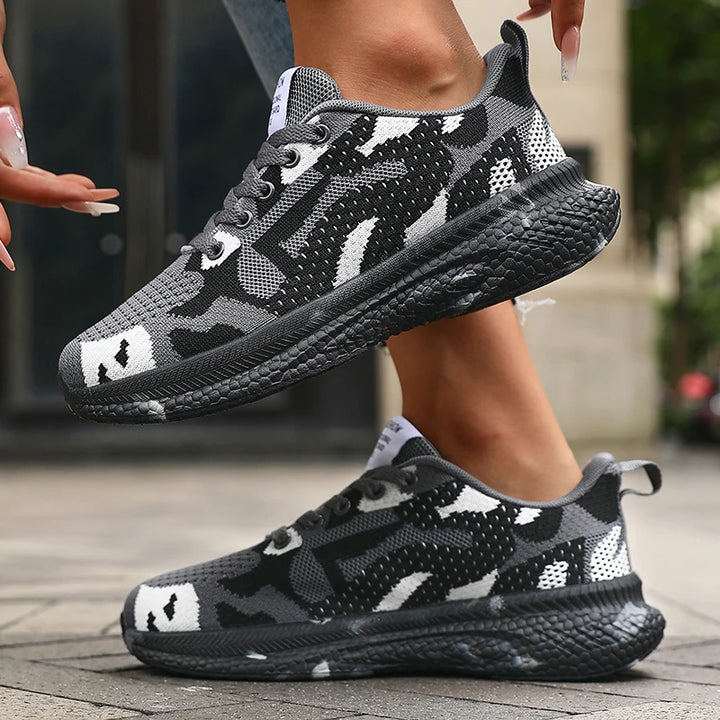 Kaia Trail Camo Sneakers