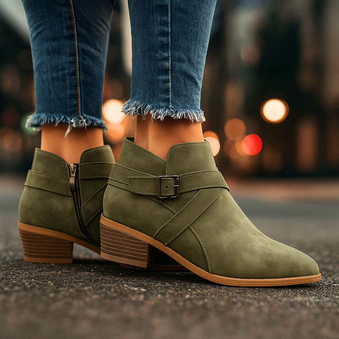Harper Lane Cross Strap Boots