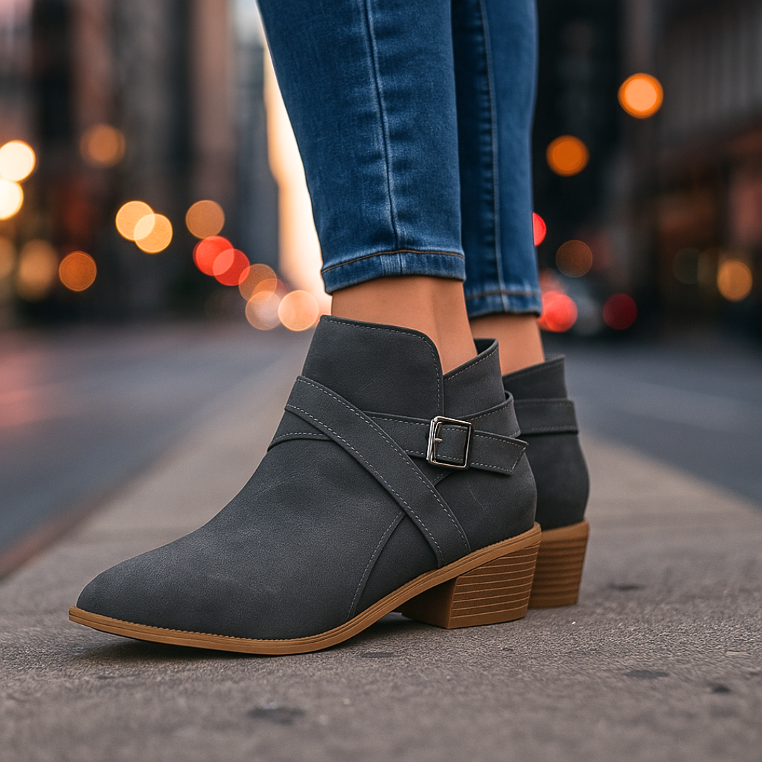 Harper Lane Cross Strap Boots