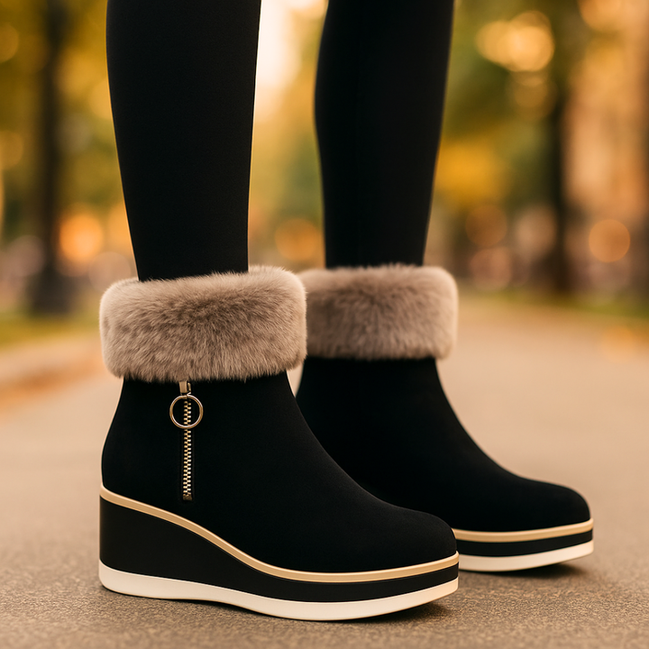 Alpine Avenue Fur Boots